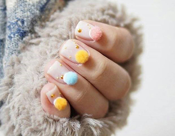 Unhas de pom-pom conquistam as redes sociais