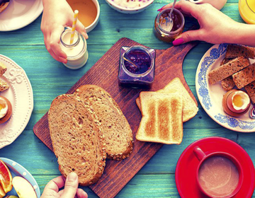 Café da manhã balanceado