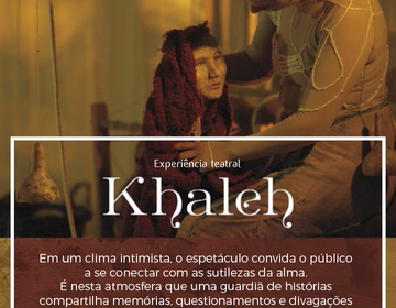 Sesc apresenta espetáculo “Kahleh”