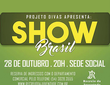 Recreio da Juventude promove espetáculo