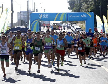 Inscrições abertas para o Circuito Sesc de Corrida