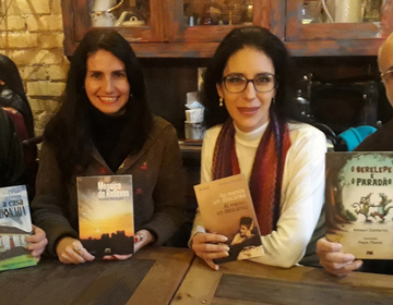 Adriana Antunes recebe autores gaúchos no Zarabatana