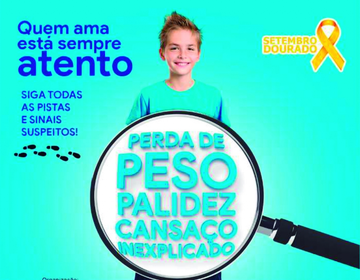 Mês para atenção ao câncer infantojuvenil